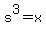 s%5E3+=+x
