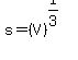s+=+%28V%29%5E%281%2F3%29