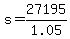 s+=+27195%2F1.05
