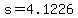 s+=+4.1226