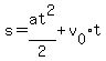 s+=+at%5E2%2F2+%2B+v%5B0%5Dt