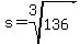 s+=+root%283%2C136%29