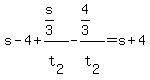s+-+4+%2B+%28s%2F3%29%2Ft%5B2%5D+-+%284%2F3%29%2Ft%5B2%5D+=+s+%2B+4