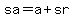 sa=a%2Bsr