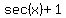 sec%28x%29%2B1