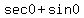 sec+0+%2B+sin+0