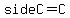 sideC=C