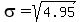 sigma+=+sqrt%284.95%29