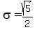 sigma++=+sqrt%285%29%2F2