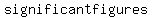 significantfigures