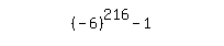 simplify_cartoon%28+%28-6%29%5E216-1+%29