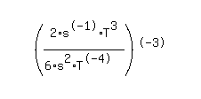 simplify_cartoon%28+%282%2As%5E-1%2AT%5E3%2F%286%2As%5E2%2AT%5E-4%29%29%5E-3+%29
