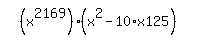 simplify_cartoon%28+%28x%5E2169%29%2A%28x%5E2-10%2Ax125%29+%29