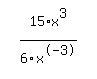 simplify_cartoon%28+15%2Ax%5E3%2F6%2Fx%5E-3+%29