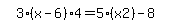 simplify_cartoon%28+3%2A%28x-6%29%2A4=5%2A%28x2%29-8+%29