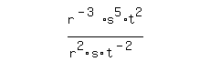 simplify_cartoon%28+r%5E%28-3%29%2As%5E5%2At%5E2%2Fr%5E2%2Fs%2Ft%5E%28-2%29+%29
