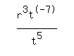 simplify_cartoon%28+r%5E3t%5E-7%2Ft%5E5+%29