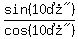 sin%28%2210%B0%22%29%2Fcos%28%2210%B0%22%29