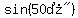 sin%28%2250%B0%22%29