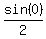 sin%280%29%2F2