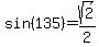 sin%28135%29=sqrt%282%29%2F2