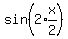 sin%282%2Aexpr%28x%2F2%29%29
