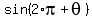 sin%282%2Api+%2B+theta%29