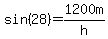 sin%2828%29=1200m%2Fh