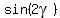 sin%282gamma%29