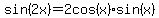 sin%282x%29=2cos%28x%29%2A+sin%28x%29