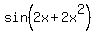sin%282x%2B2x%5E2%29