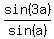 sin%283a%29%2Fsin%28a%29