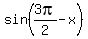 sin%283pi%2F2-x%29