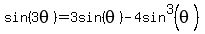 sin%283theta%29+=+3sin%28theta%29+-+4sin%5E3%28theta%29