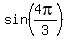sin%284pi%2F3%29