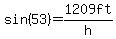 sin%2853%29=1209ft%2Fh