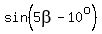 sin%285beta-10%5Eo%29