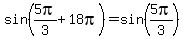 sin%285pi%2F3%2B18pi%29=sin%285pi%2F3%29
