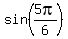 sin%285pi%2F6%29