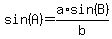 sin%28A%29+=++a%2Asin%28B%29%2Fb