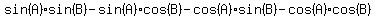 sin%28A%29sin%28B%29-sin%28A%29cos%28B%29-cos%28A%29sin%28B%29-cos%28A%29cos%28B%29