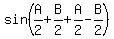 sin%28A%2F2%2BB%2F2%2BA%2F2-B%2F2%29