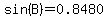sin%28B%29=0.8480