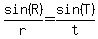 sin%28R%29%2Fr=sin%28T%29%2Ft