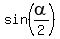 sin%28alpha%2F2%29