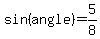 sin%28angle%29=5%2F8