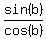 sin%28b%29%2Fcos%28b%29