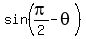 sin%28pi%2F2-theta%29