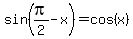 sin%28pi%2F2-x%29=cos%28x%29