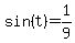 sin%28t%29+=+1%2F9